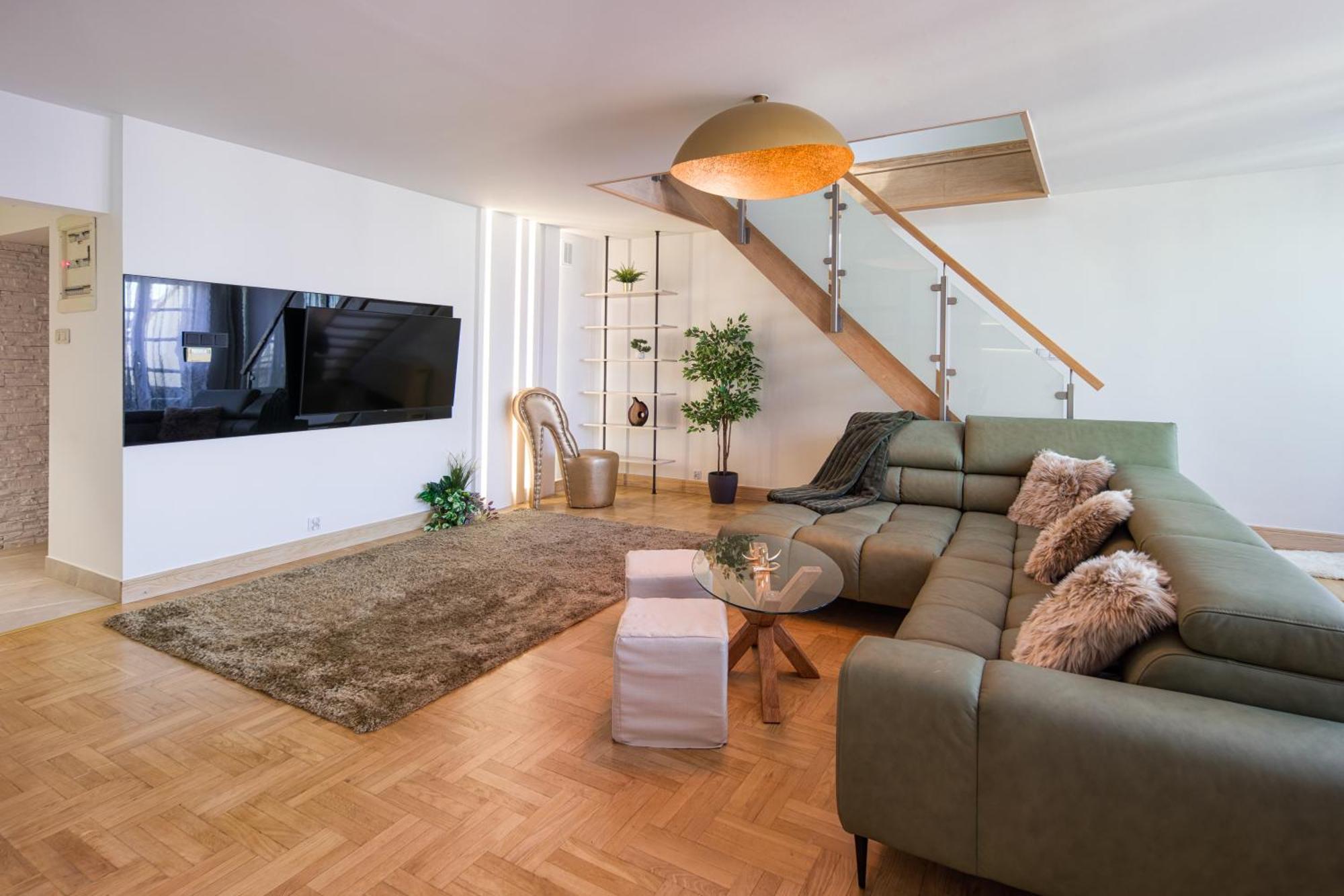 Apartament W Centrum - Duplex Penthouse In The Centre With Terrace And Air Conditioning คราคูฟ ภายนอก รูปภาพ